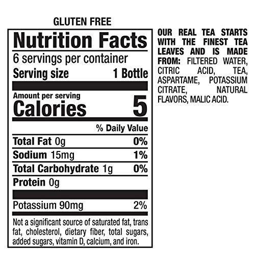 Snapple Snapple Zero Sugar Raspberry Tea, 16 fl oz recycled plastic bottle, 6 pack