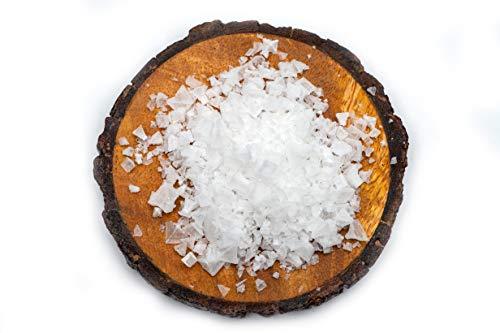 Slofoodgroup Slofoodgroup Salt Flakes, Large Flake Sea Salt From Greece, Finishing Salt, Cooking Salt and More (16 oz)