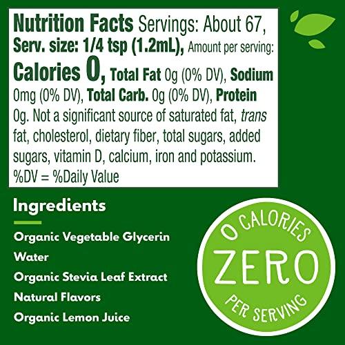 Truvia Truvia Organic Zero Calorie Liquid Stevia Sweetener Bottle, Original flavor, 2.7 fl. oz.