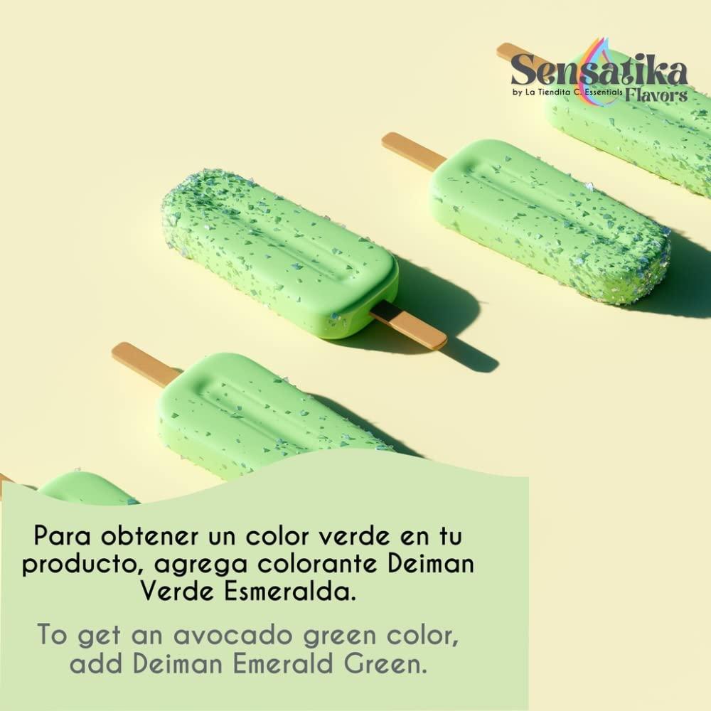 LA TIENDITA CONFECTIONERY -ESSENTIALS- Sensatika Artificial Food Flavoring Avocado Flavor (33.8 fl oz)