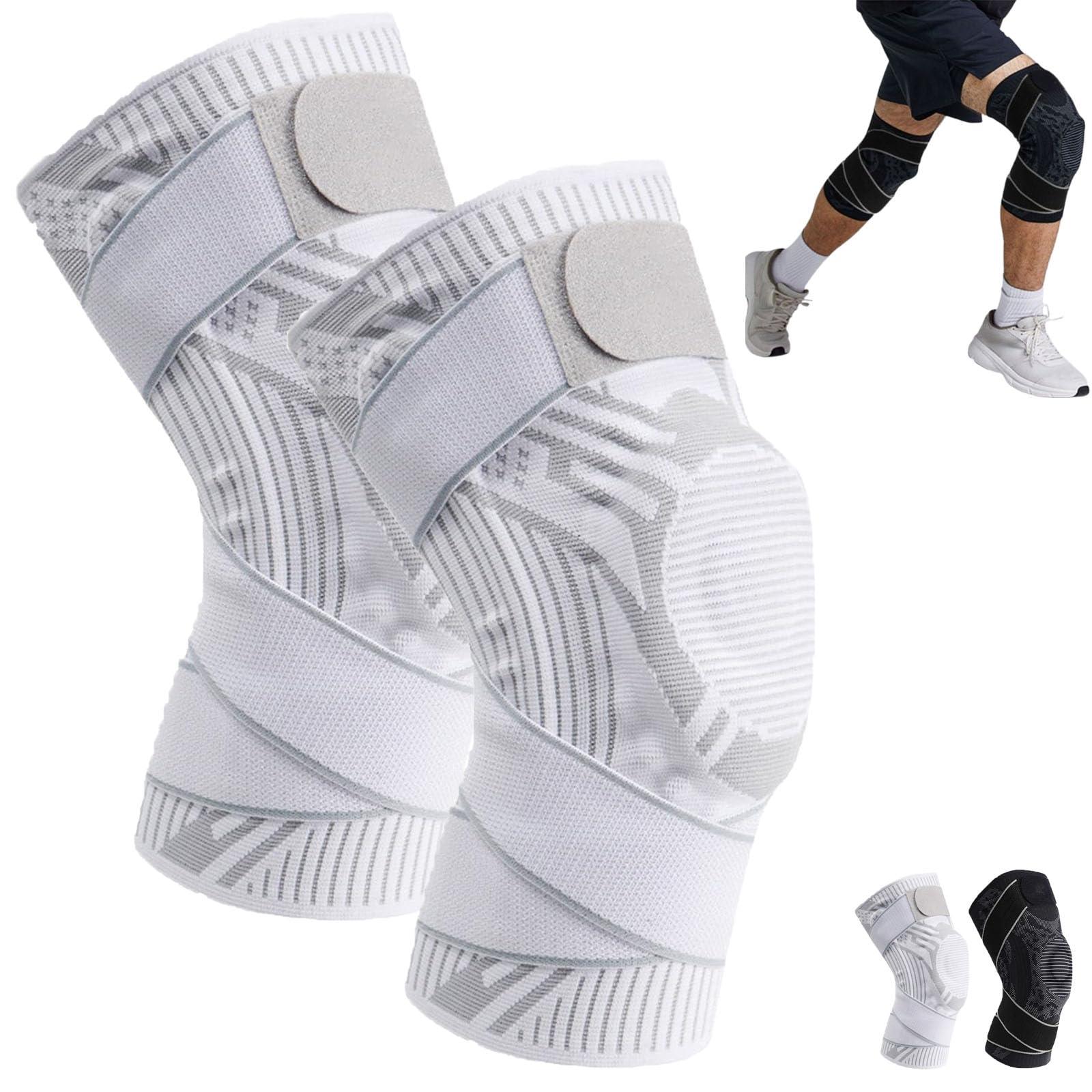 HEYDEZHI HEYDEZHI We Relieve Knee Sleeve Bone on Bone, Werelieve Knee Sleeve Bone on Bone, Griqos Knee Braces for Knee Pain, Reliefly Knee Brace, Compression Knee Sleeves with Patella Gel Pad