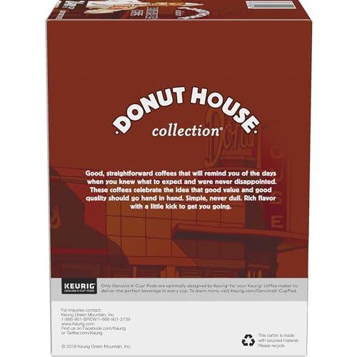 Donut House Collection Donut House Collection Donut House Coffee Keurig Single-Serve K-Cup Pods, Light Roast Coffee, 96 Count