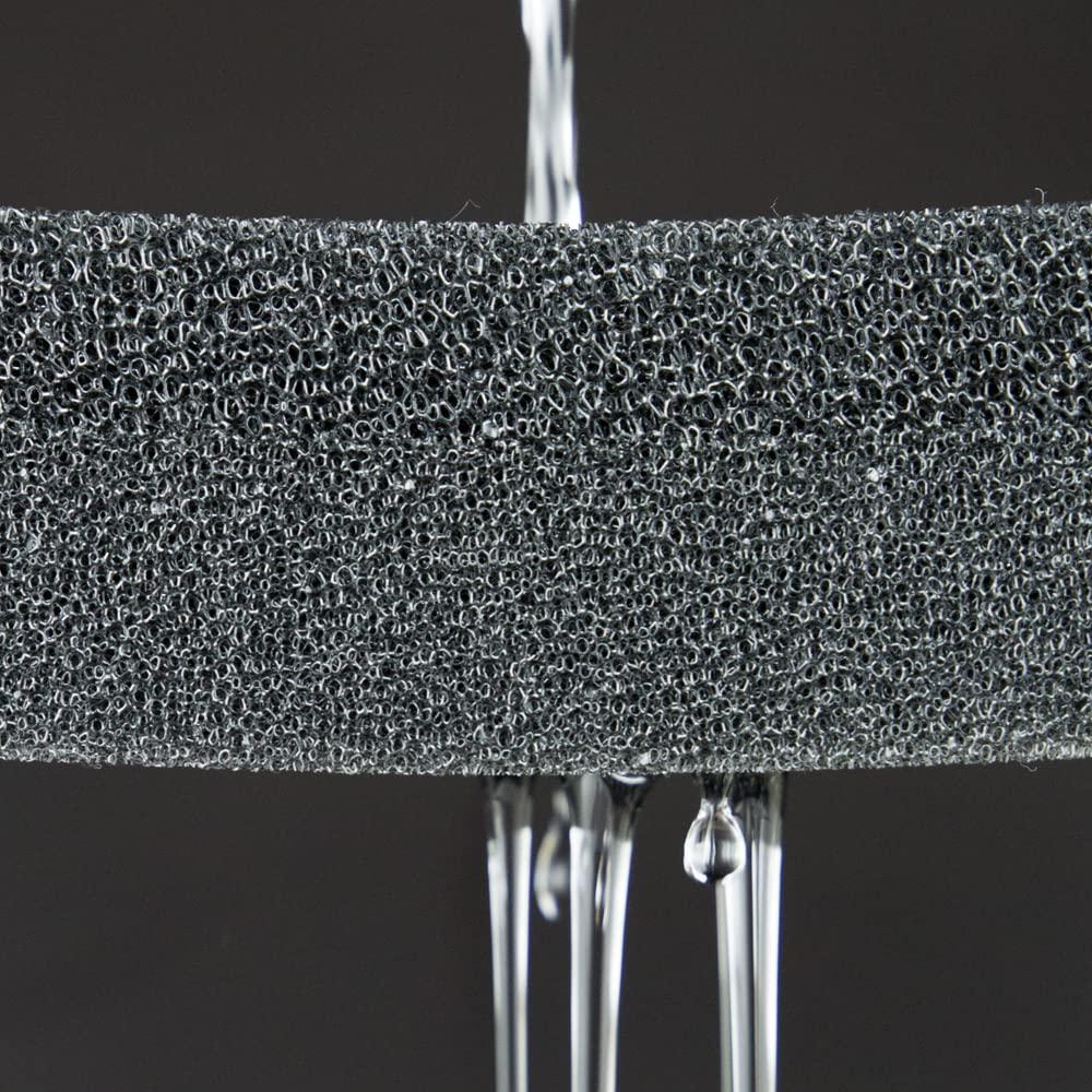 azuma Azuma Industrial Sponge, Kitchen Sponge, Draining, No Shedding, Foaming, Black, Mini, TK Lock Nylon, Corners, Set of 2