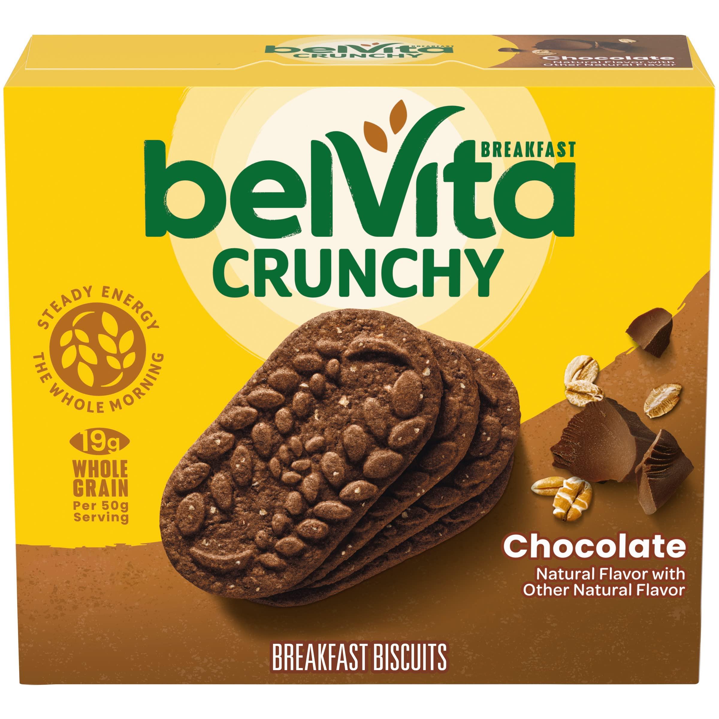 Belvita belVita Chocolate Breakfast Biscuits, 5 Packs (4 Biscuits Per Pack)
