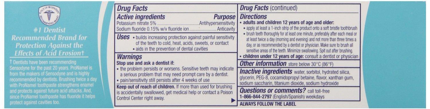 Sensodyne Sensodyne Pronamel Toothpaste, Fresh Breath, 4 Ounce (Pack of 2)