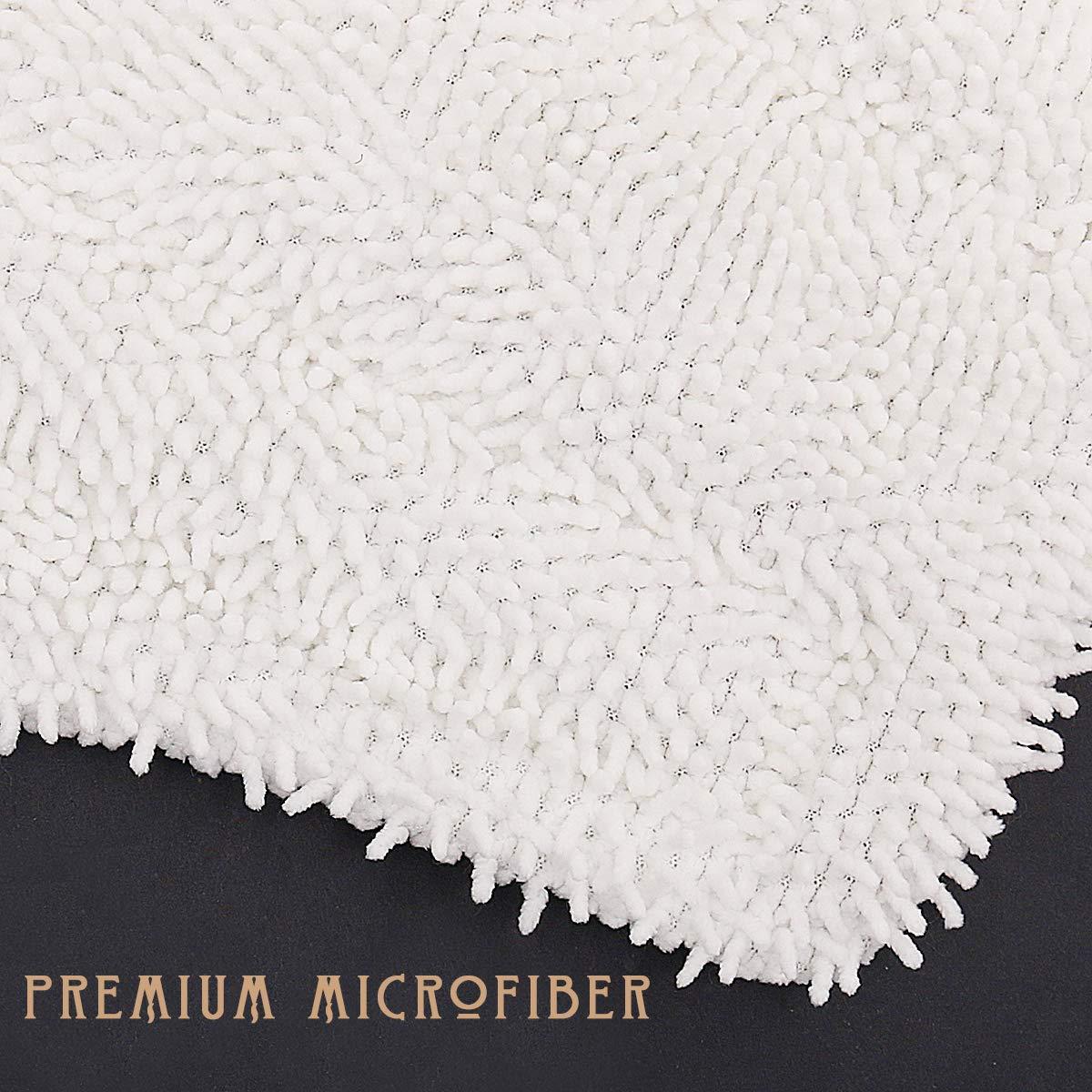 Tidy Monster 4 Pack Microfiber Replacement Washable Cleaning Pads for Shark Steam & Spray Mop S3101 S3202 S3250 S3251 SK410 SK435CO SK460 SK140 SK141