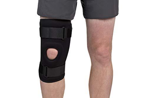 FitPro FitPro Adjustable Patella Stablizing Knee Brace, X-Large, Amazon Exclusive Brand, Black