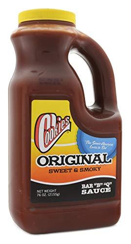 Cookies Food Products Cookies Original Sweet and Smoky BBQ Sauce, 76 Ounce