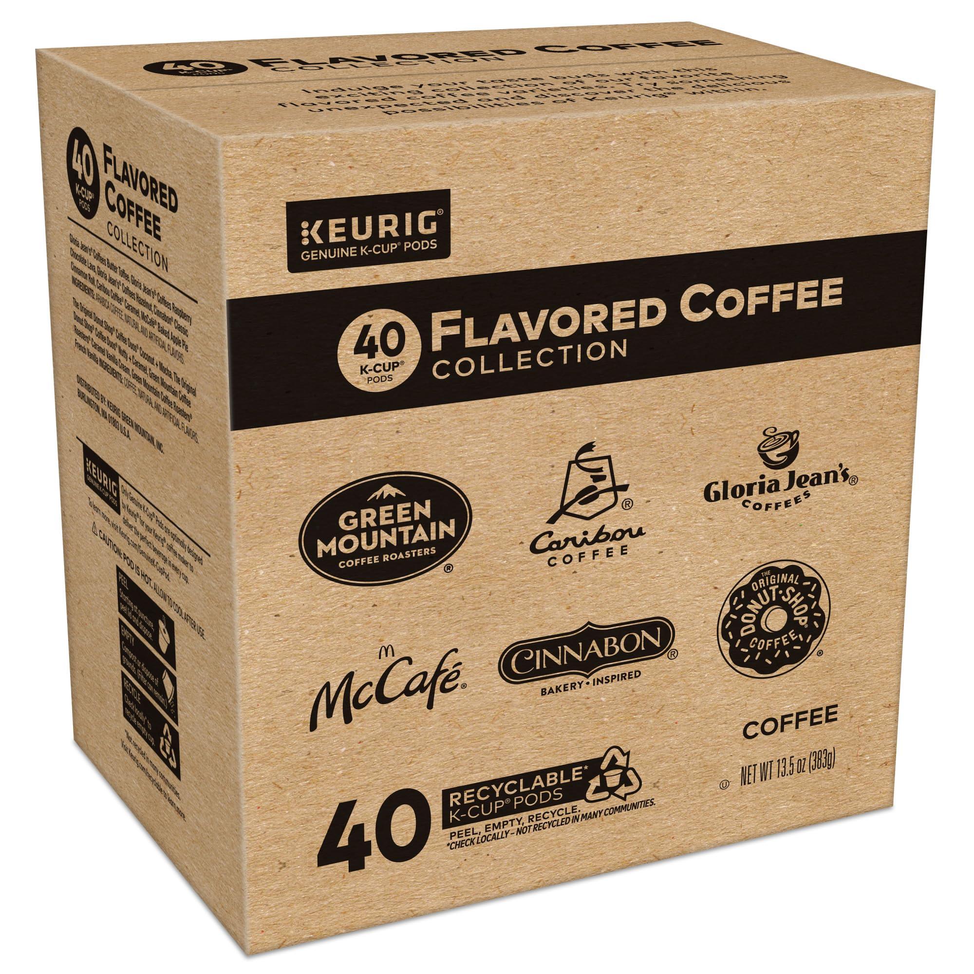 Keurig Keurig Flavored Coffee Variety Pack, Keurig Single Serve K-Cup Pods, 40ct