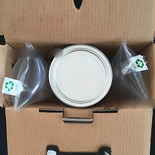 4every Packaging Air Bags,Clear Plastic Inflatable Air Packaging Protector Bag with Free Pump Cushion,Air Inflatable Cushion Blocking Packaging Bag,4x8 Inches,100 Pieces