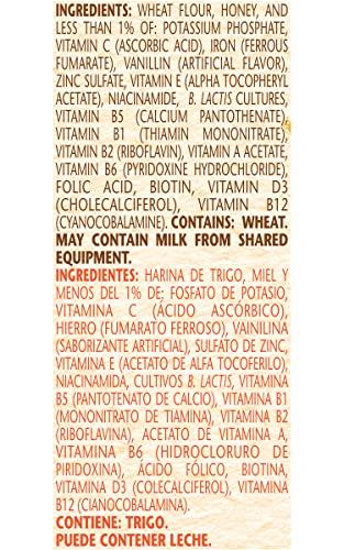 Gerber Nestle Nestum Cereal, Wheat and Honey, 10.5-Ounce Container (Pack of 6)