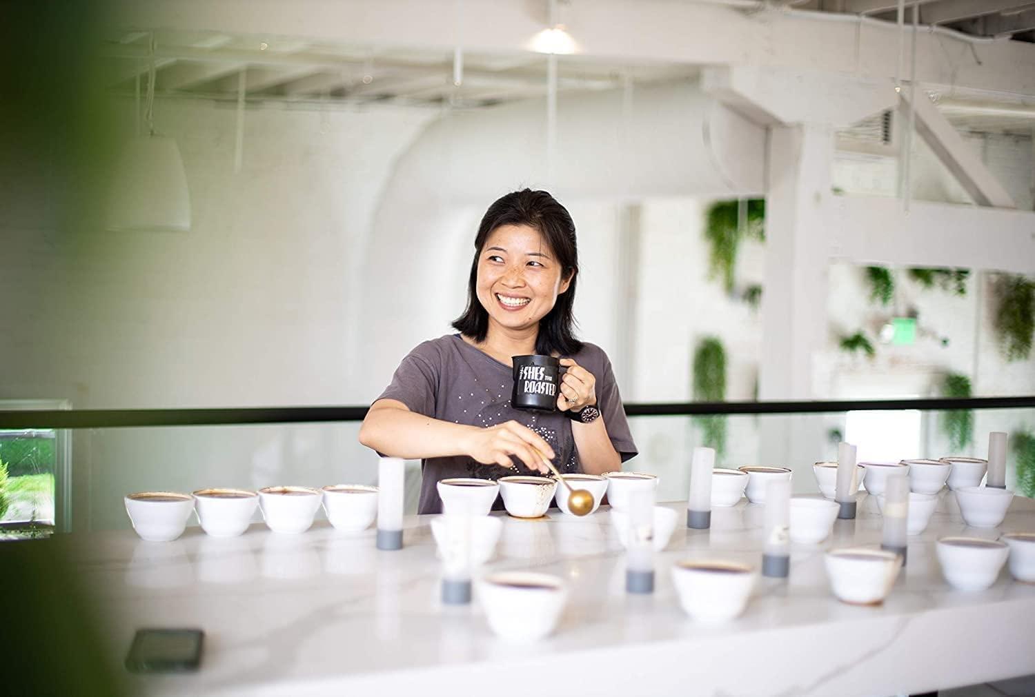 Onyx Coffee Lab Onyx Coffee Lab Power Nap Half Caffeine Coffee Blend – Half-Caf Medium Roasted Coffee Beans Whole – Coffee Whole Beans w/Brown Sugar, Peach, & Floral Notes