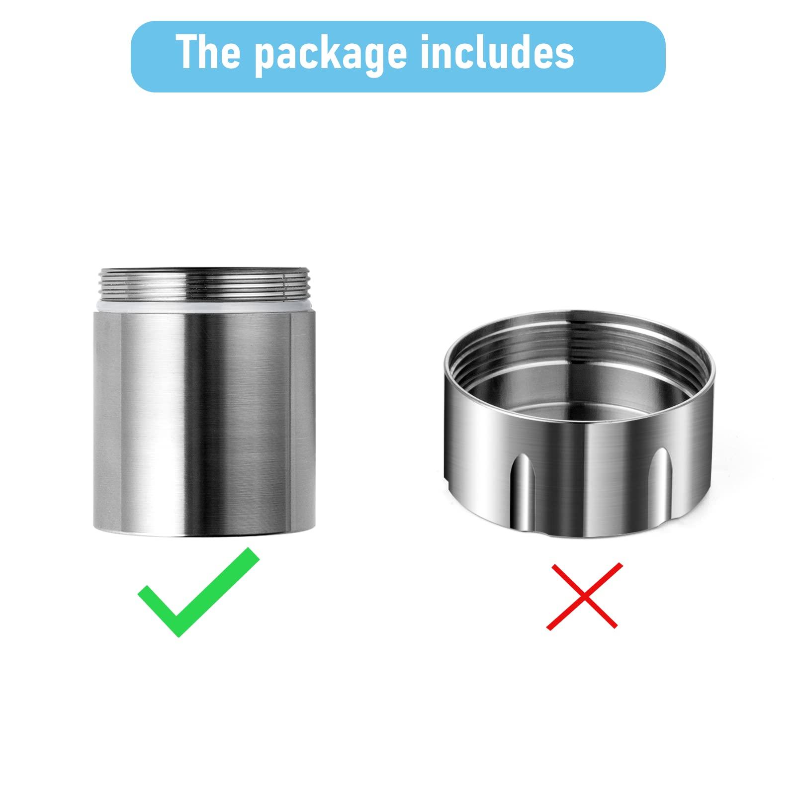 TISUR TISUR Pill Case Extension Compartments, Metal Titanium Pill Holder Pocket Small Pill Box Keychain Extra Extension,Pill Bottle Medicine Organizer Pill Container (1 Extension Compartment Without Cap)