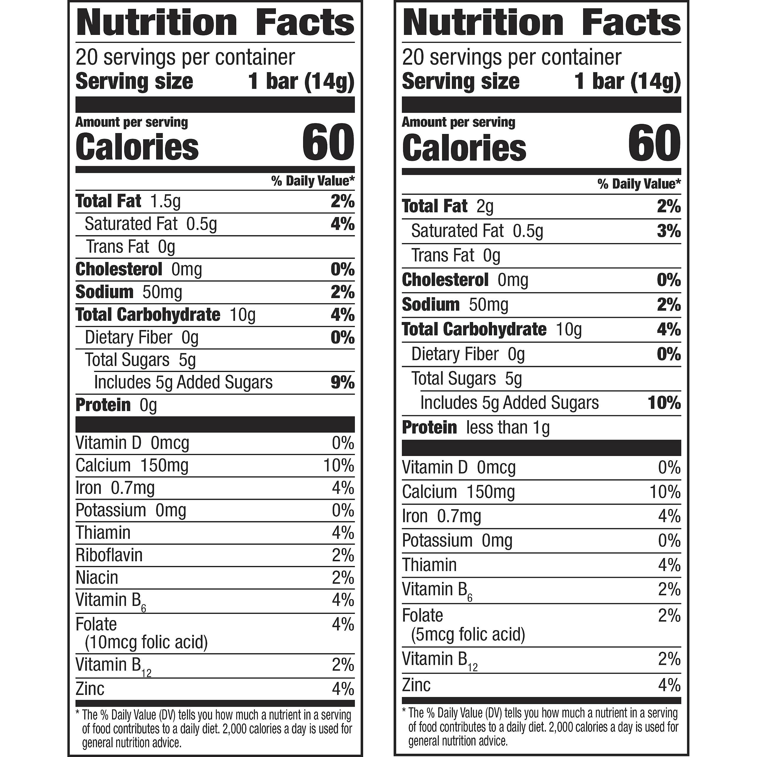 General Mills Lucky Charms and Cinnamon Toast Crunch Mini Cereal Treat Bars Variety Pack, 40 ct, 20 oz