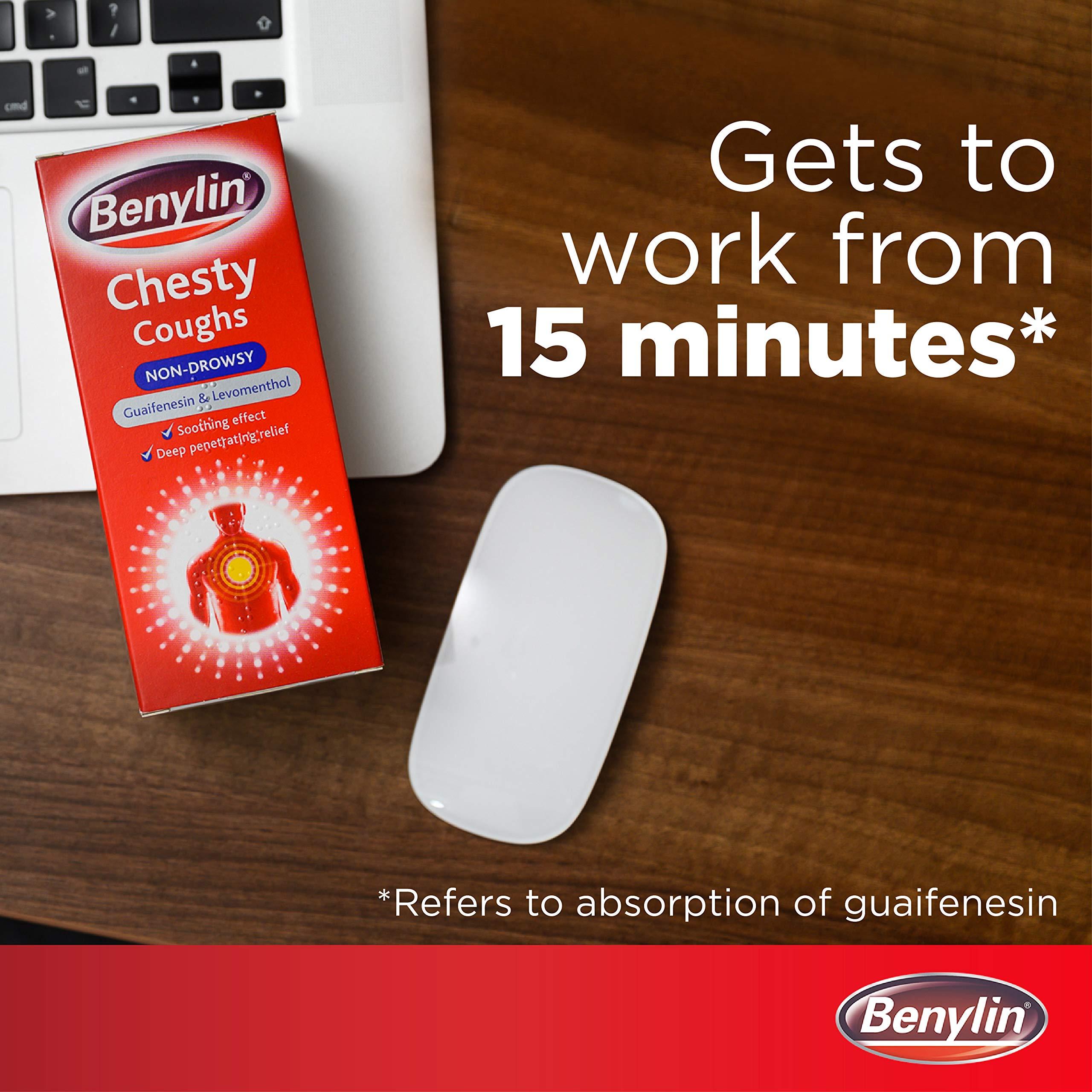 BENYLIN Benylin Chesty Cough Non-Drowsy Mixture Syrup - 300ml