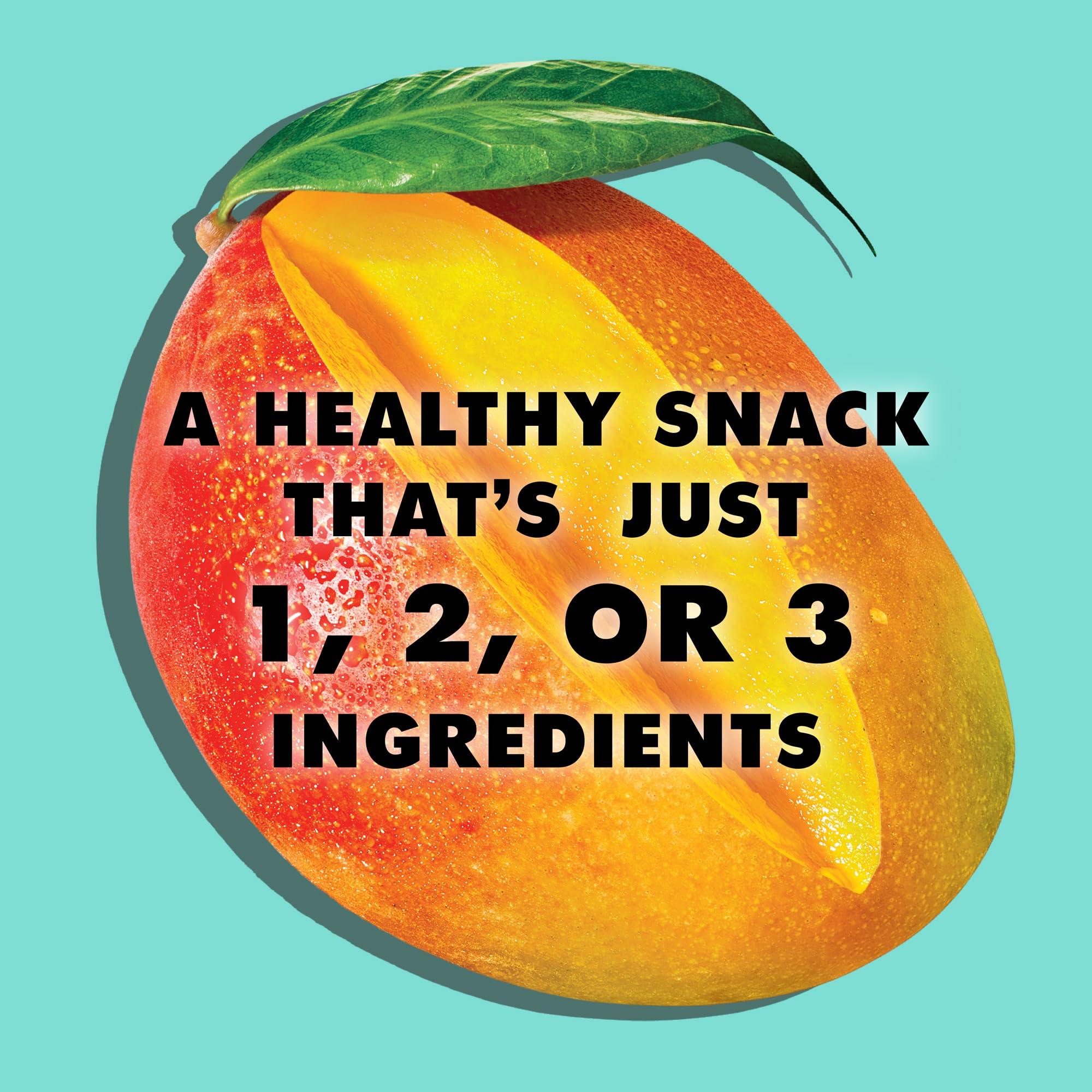 SOLELY SOLELY - Organic Mango Blueberry Fruit Jerky - 12 Individually Wrapped Fruit Strips - Fruit Leather Made from Dried Fruit - Healthy Snacks for Adults & Kids - Non GMO, Vegan Sacks - 0.8oz (23g)