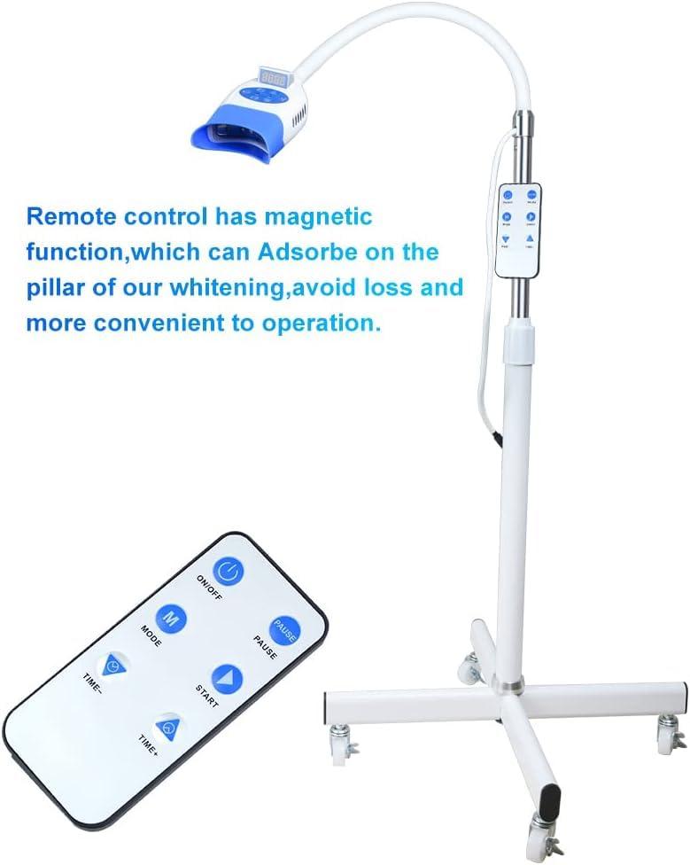 Rasamer Rasamer 36W Mobile 10 LED Cold Blue Light Lamp for Teeth Whitening Bleaching Accelerator Floor Standing Type