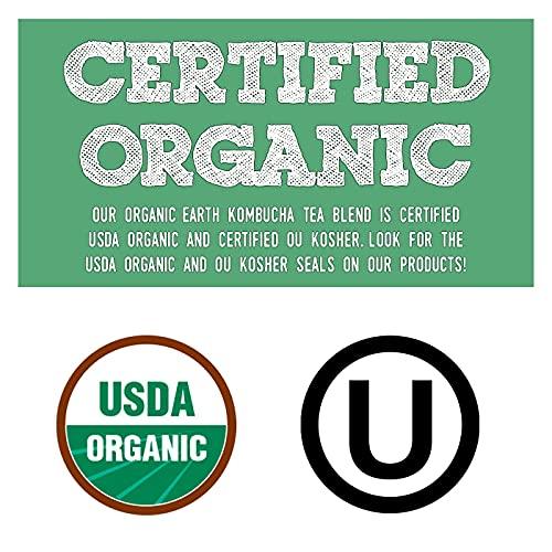 Fermentaholics Fermentaholics - Element Kombucha Tea Blends (Earth Kombucha Tea Blend) | Fermentaholics USDA Certified Organic Earth Kombucha Tea Blend | Kosher Certified