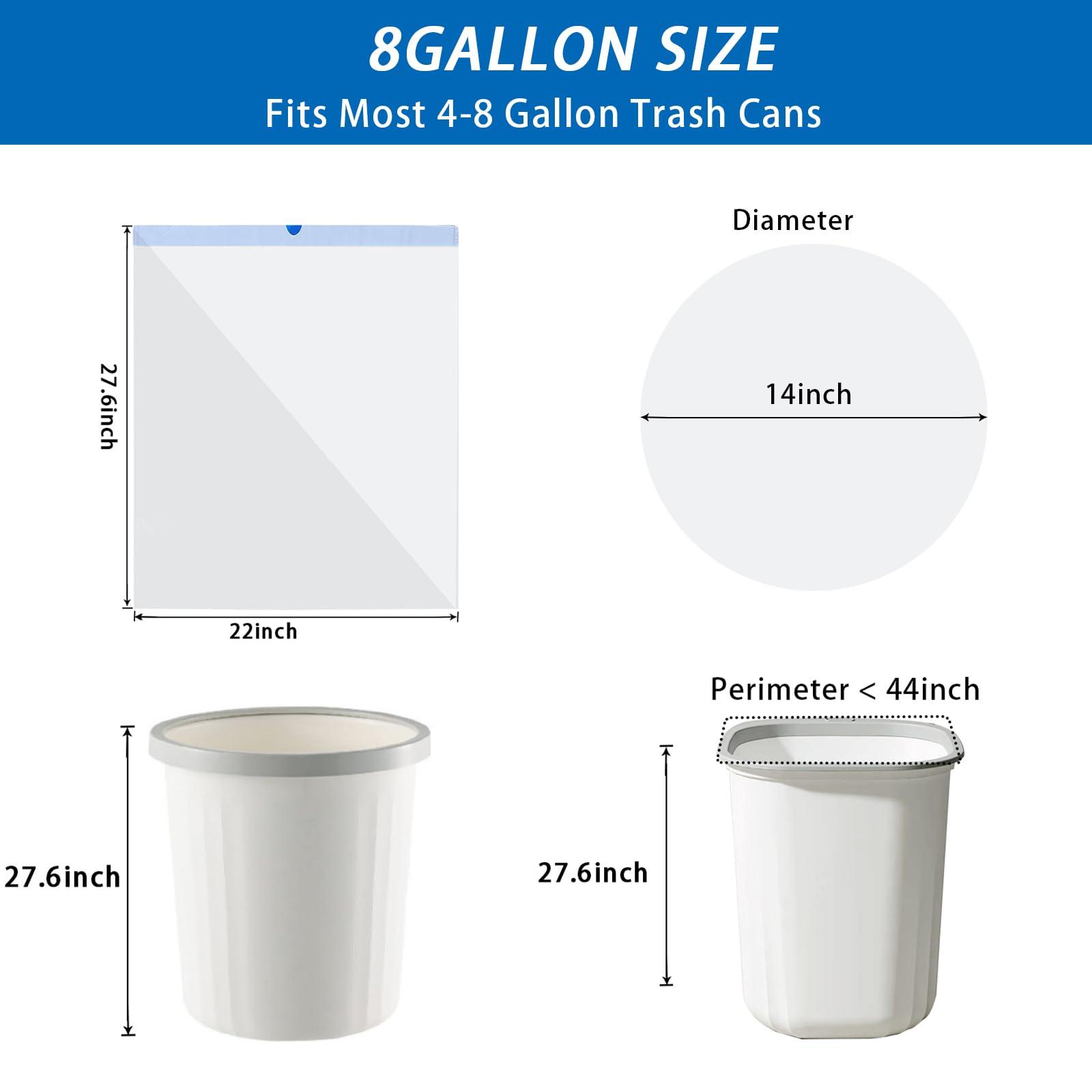 Yhywcy 13 Gallon Tall Kitchen Drawstring Trash Bags - 1 MIL Super Thicker No Ripping Garbage Bags Unscented for Restaurant, Office 13 Gallon Large Trash Cans (60count)