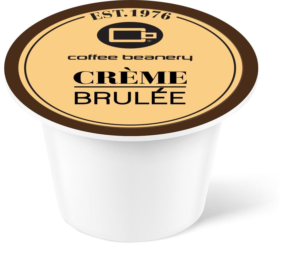 Coffee Beanery Crme Brulee Coffee Pods by Coffee Beanery | 12ct Flavored Coffee Pods Medium Roast Coffee Pods| 100% Specialty Arabica Coffee| Gourmet Coffee Pods