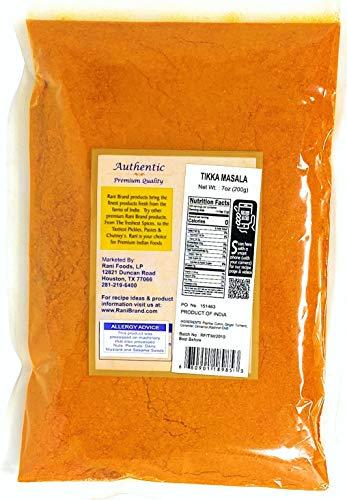 Rani Brand Authentic Indian Products Rani Tikka Masala Indian 7-Spice Blend 7oz (200g) ~ All Natural | Salt-Free | Vegan | No Colors | Gluten Friendly | NON-GMO | Indian Origin
