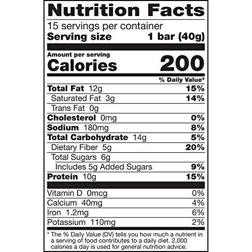 Nature Valley Nature Valley Chewy Protein Granola Bars, Salted Caramel Nut, 15 bars (Pack of 6)