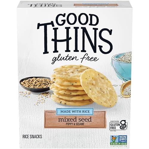 Good Thins Good Thins Mixed Seed Rice Snacks Gluten Free Crackers, 3.5 oz