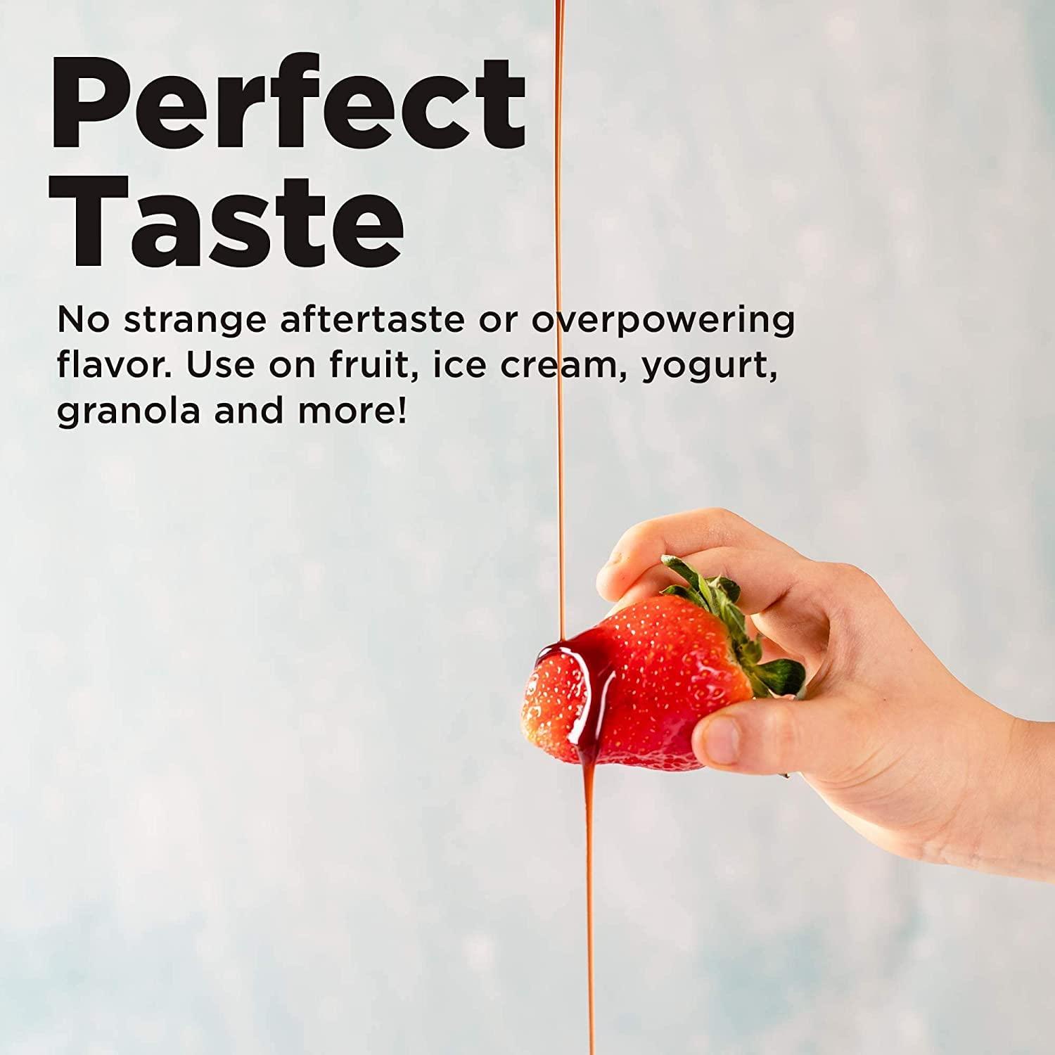 RxSugar RxSugar Organic Pancake Syrup 2-Pack | Allulose sweetener | Diabetes-Safe Natural Sugar | Keto Certified | Non-GMO Project Verified | Gluten-Free Certified