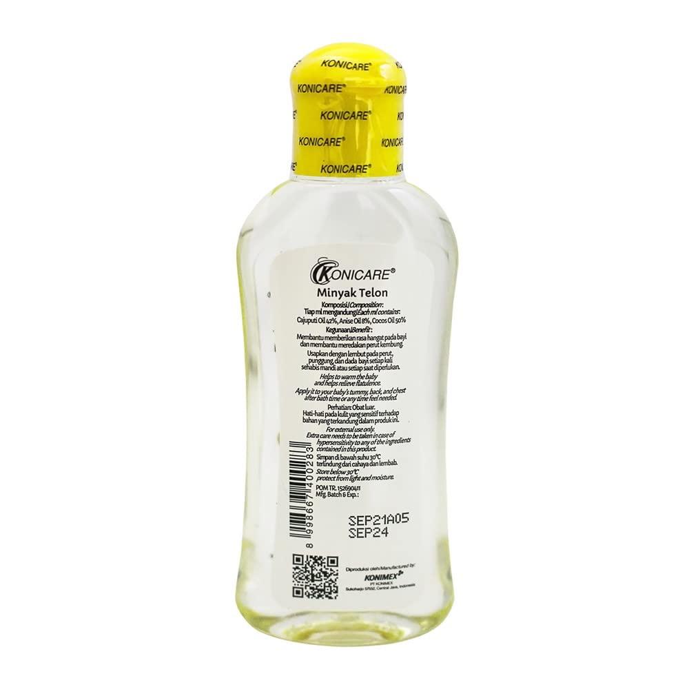 Konicare Konicare Minyak Telon Oil, 60 Ml (3 bottles)