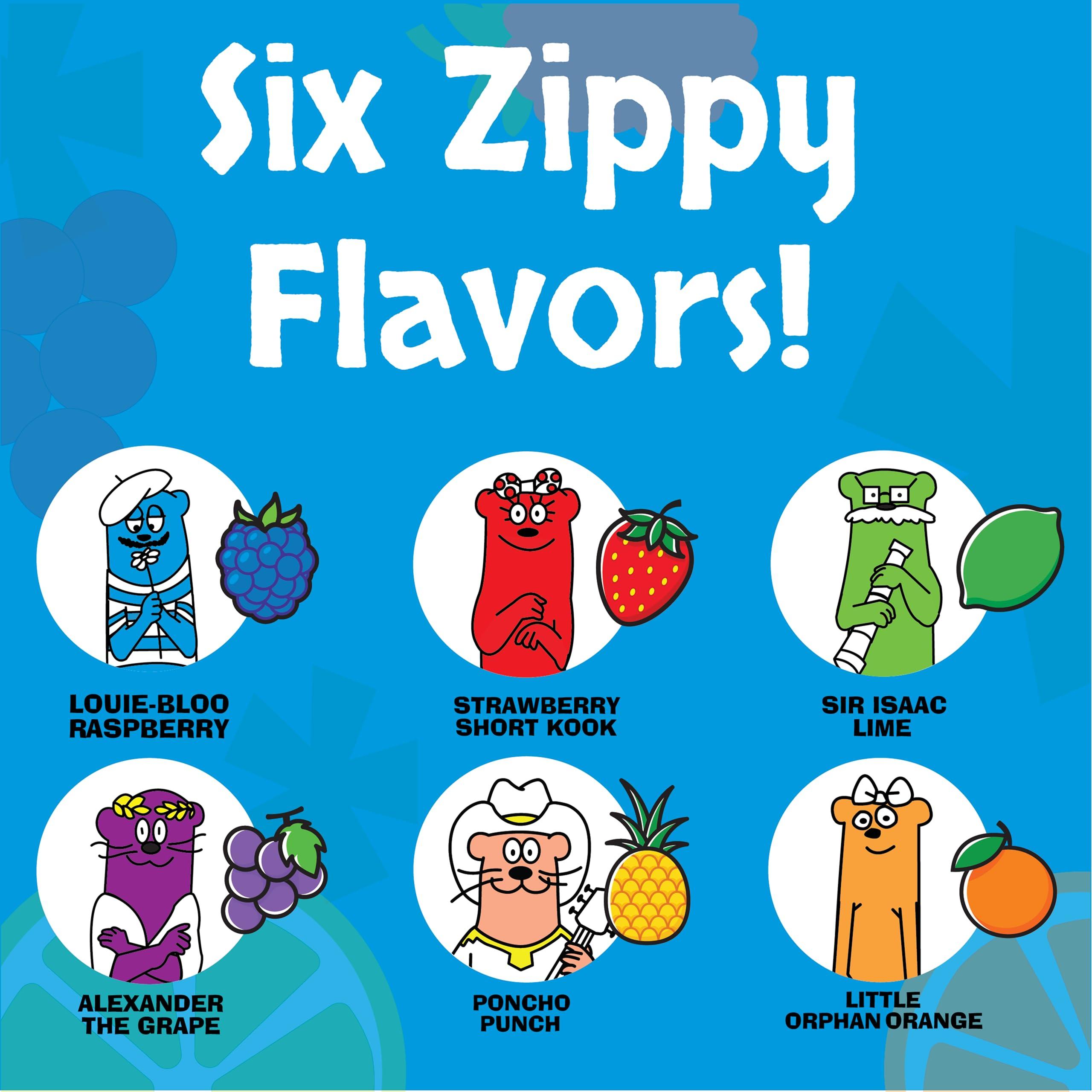 Otter Pops Otter Pops Freezer Ice Bars, 100% Fruit Juice Ice Pops, Original Flavors (80ct 2oz) (Pack of 2)