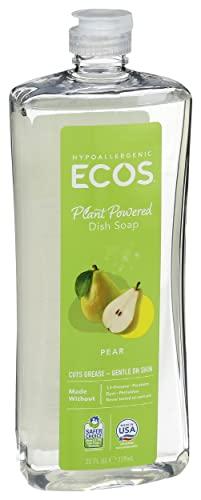 ECOS ECOS, Earth Friendly Products Dishmate Dishwashing Liquid Natural, Pear, 25 Fl Oz
