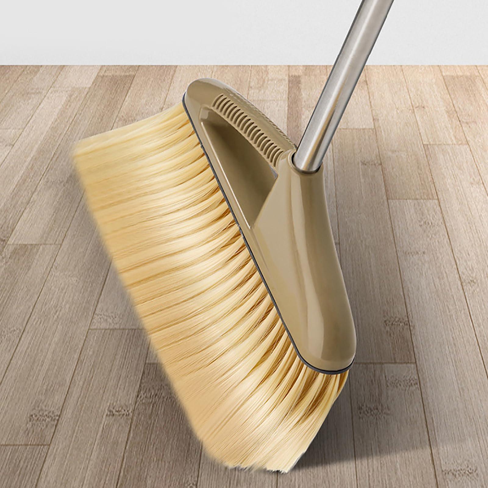 shenruifa Indoor Broom Soft Bristle Sweeping Brush,Sweeping Broom Efficient Cleaning High Toughness Soft for Bathroom Kitchen