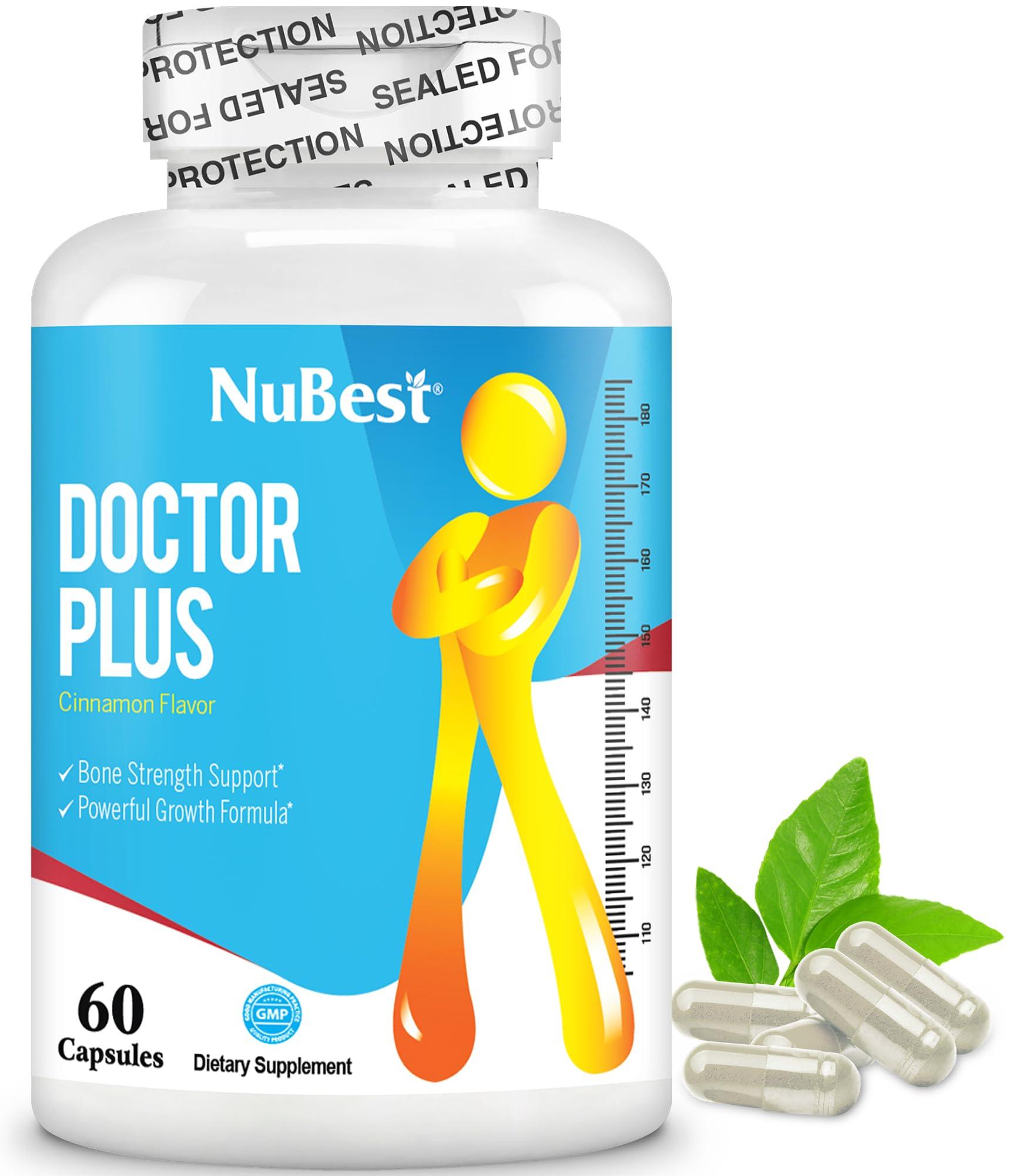 NuBest NuBest Doctor Plus - Calcium Supplement with Vitamin D3, Vitamin K2 (MK7), Magnesium Capsules for Bone Strength, Healthy Bones, Immunity, Calcium Max Absorption for Children (10+) and Teens - 2 Pack