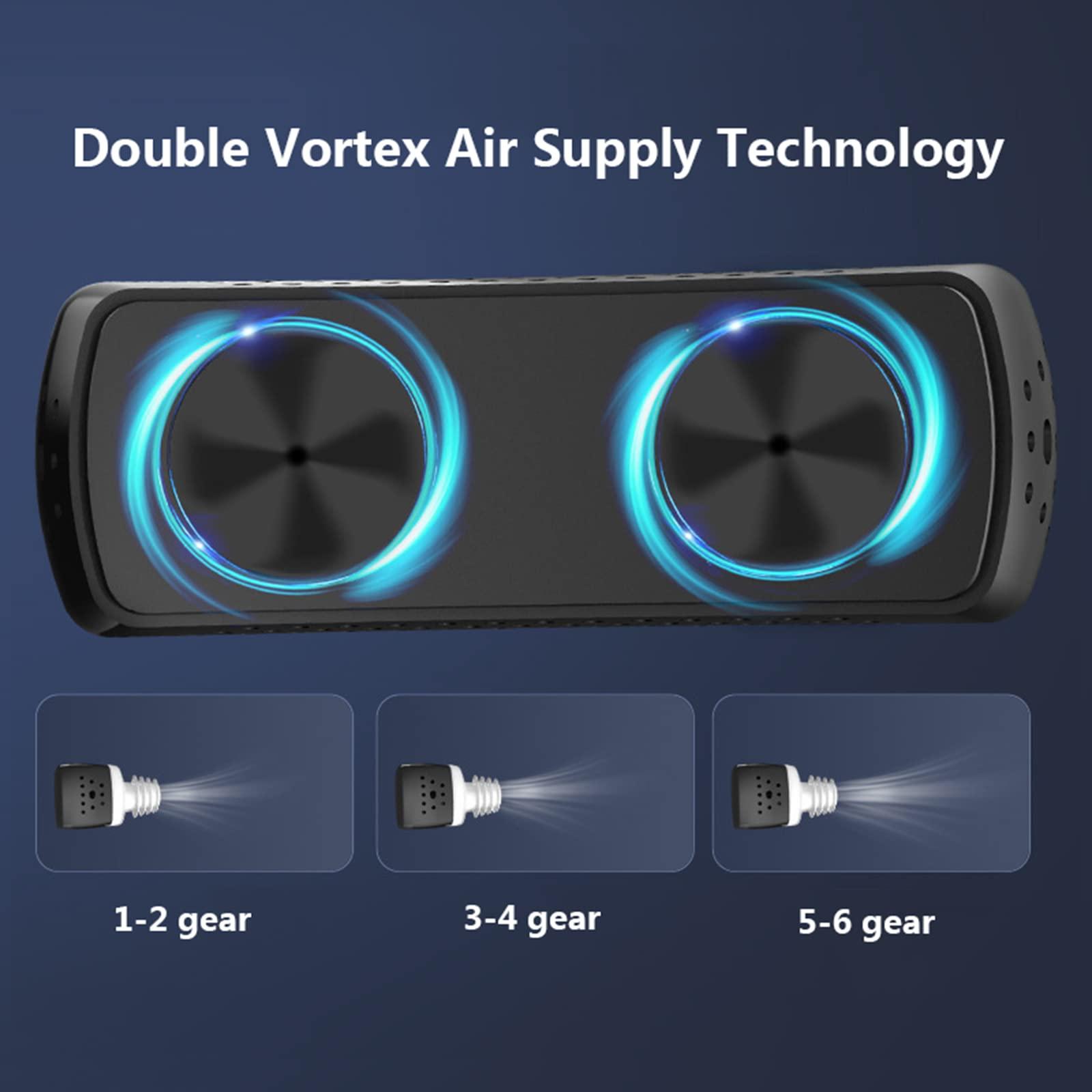 Walkervo Anti Snoring Devices with Fixing Strap Electric Snore Stopper Wearable Anti-snoring Chin Massager 6-Speed Wind Adjustment Stop Snoring Improve Sleep