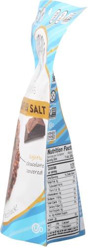 UNDERCOVER CHOCOLATE CO ZZSZRPMACV, UNDERCOVER Chocolate Crispy Quinoa Snack - DARK CHOCOLATE + SEA SALT - Gluten-Free, Nut-Free Bags, 2 Ounce (Pack of 8)