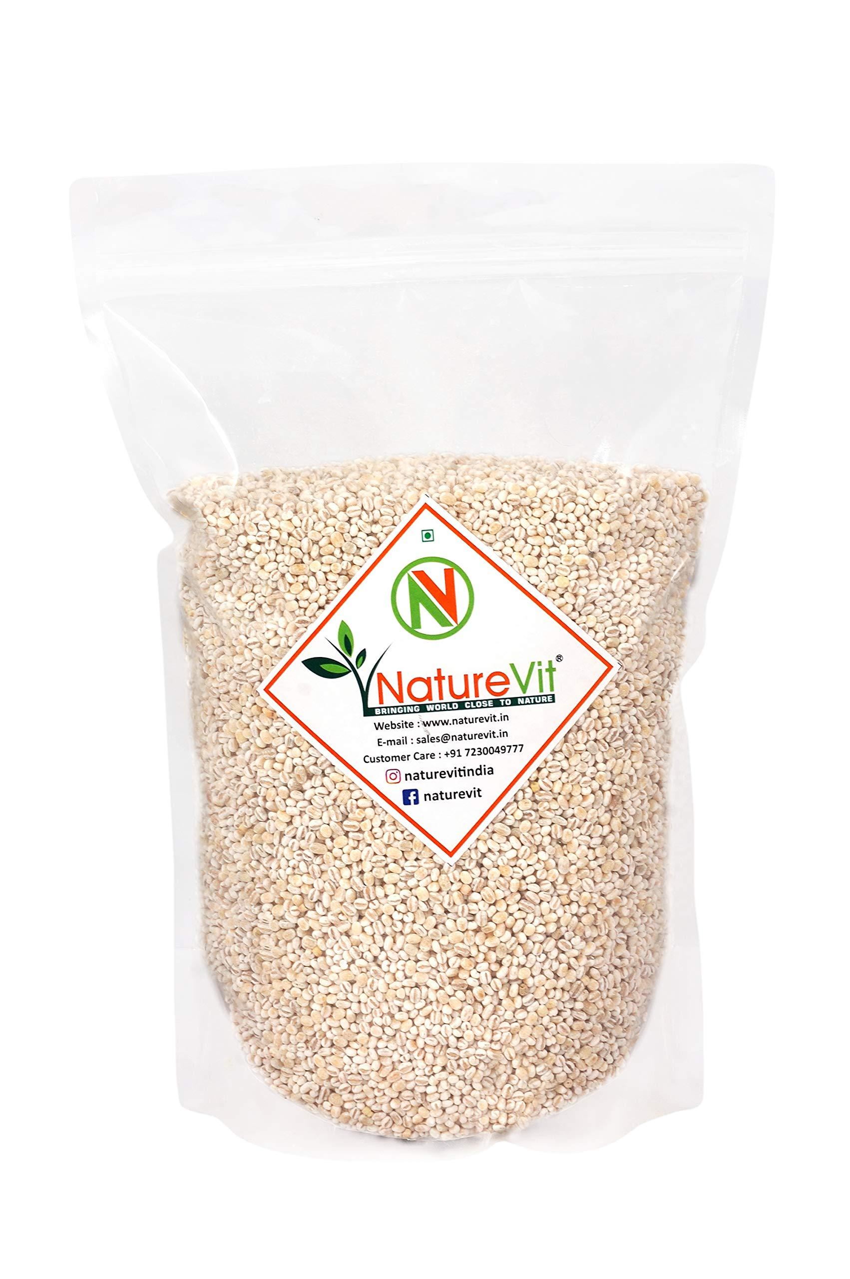 Nature Vit NatureVit Pearl Barley (Jau), 400gm [All Natural & Fiber-Rich]