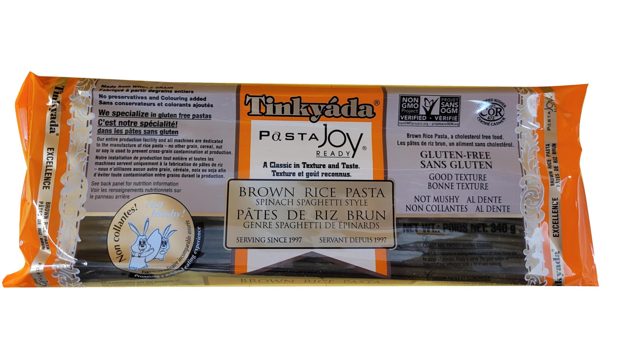 Tinkyada Tinkyada Brown Rice Spinach Spaghetti Pasta, 12 Oz