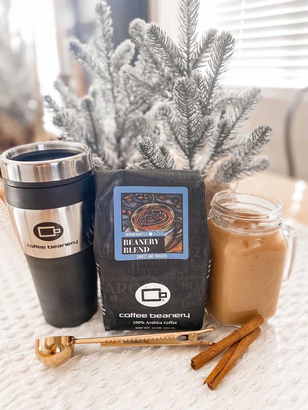 Coffee Beanery Beanery Blend Specialty Coffee | 1 Bag of 12oz. Coffee (Coarse) | Light-Medium Roast