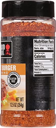 Weber Weber Gourmet Burger Seasoning, 12.5 Ounce Shaker