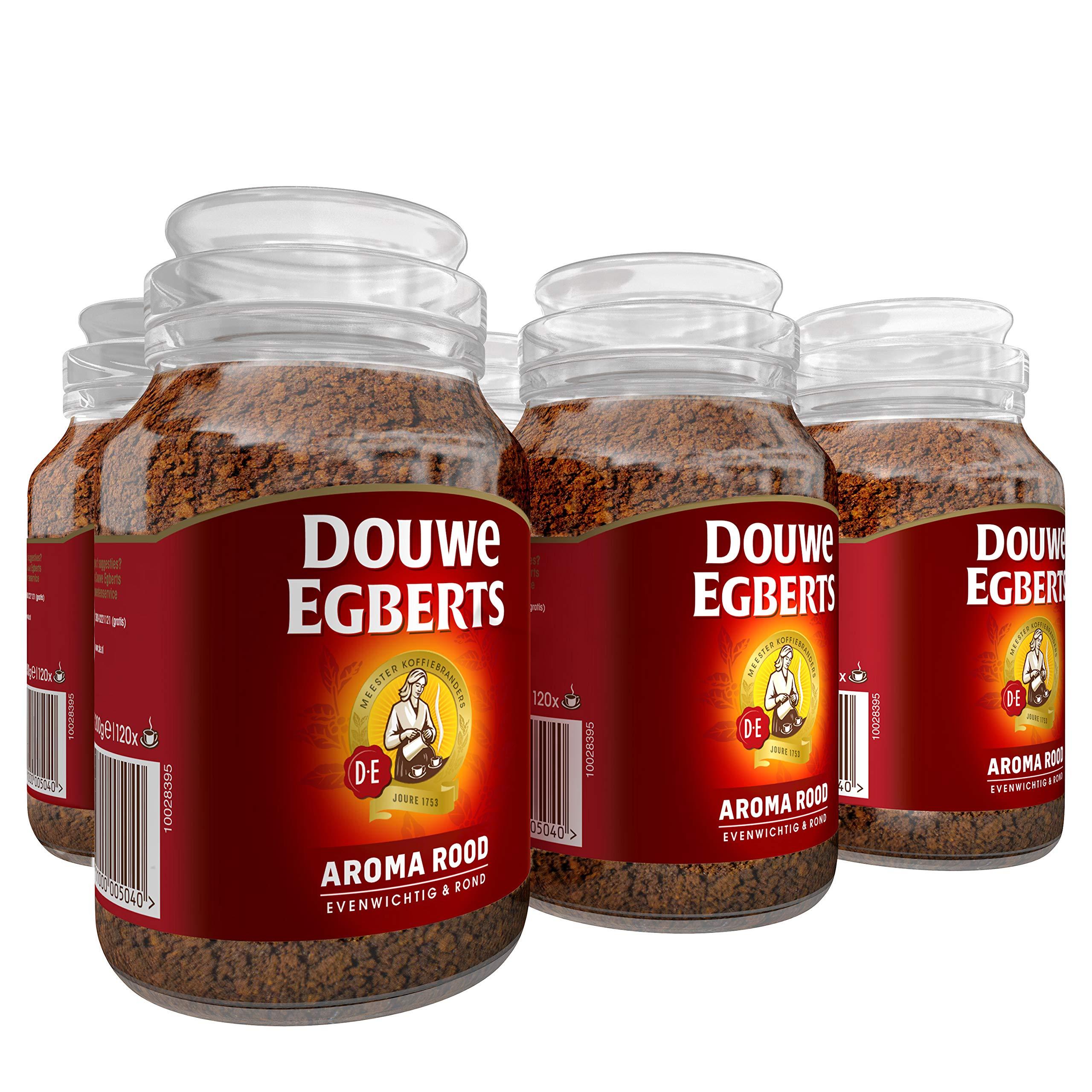 Douwe Egberts Douwe Egberts Aroma Rood Instant Coffee 6x7oz/200g