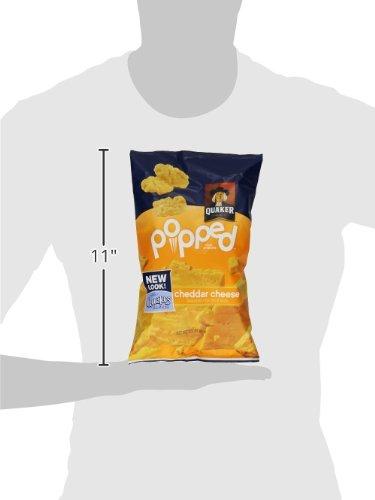 Quaker quaker Popped Cheddar Cheese Rice Snacks 3.03oz, 3.03 oz