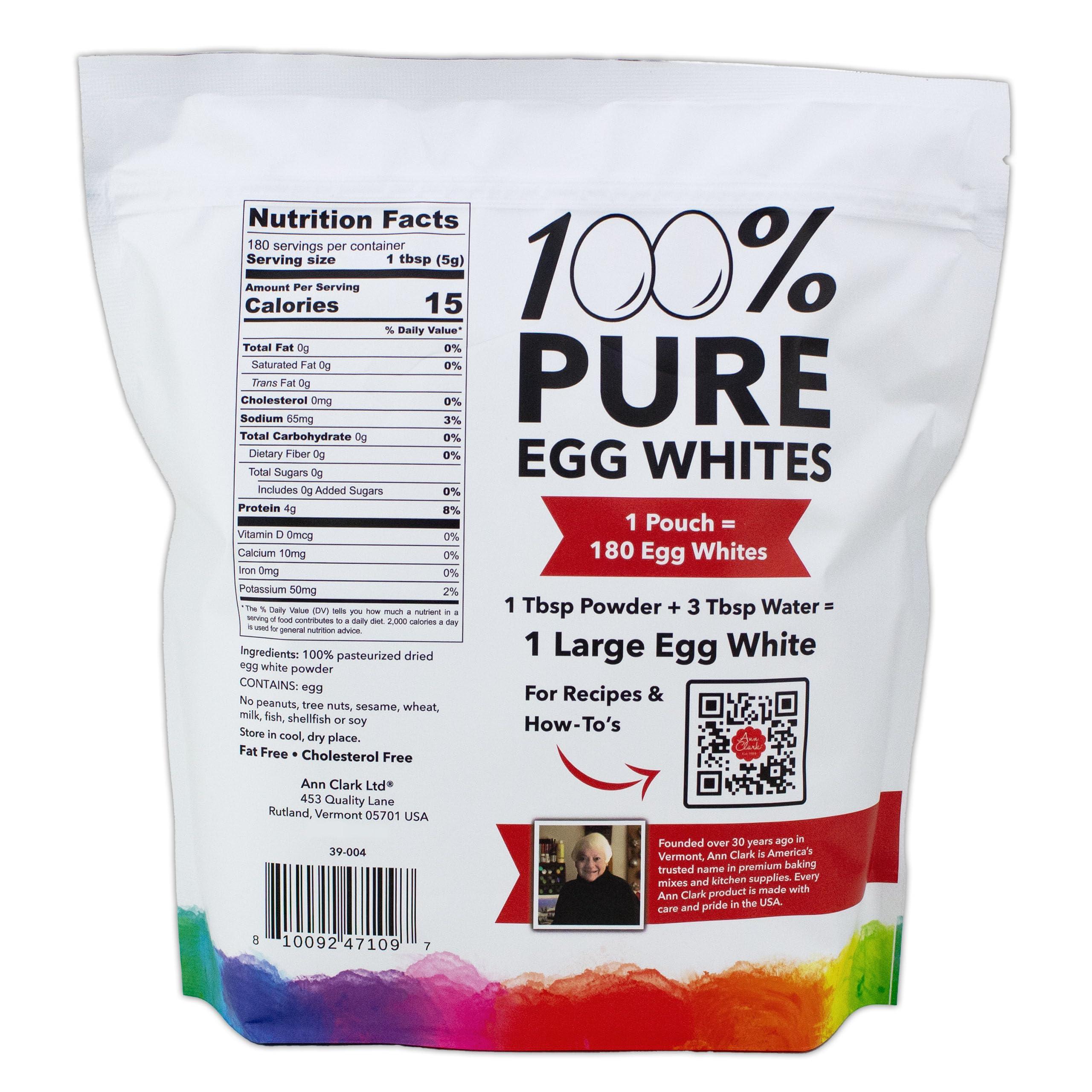 Ann Clark Cookie Cutters Ann Clark All Natural 100% Egg White Powder Made in USA, 8 oz.