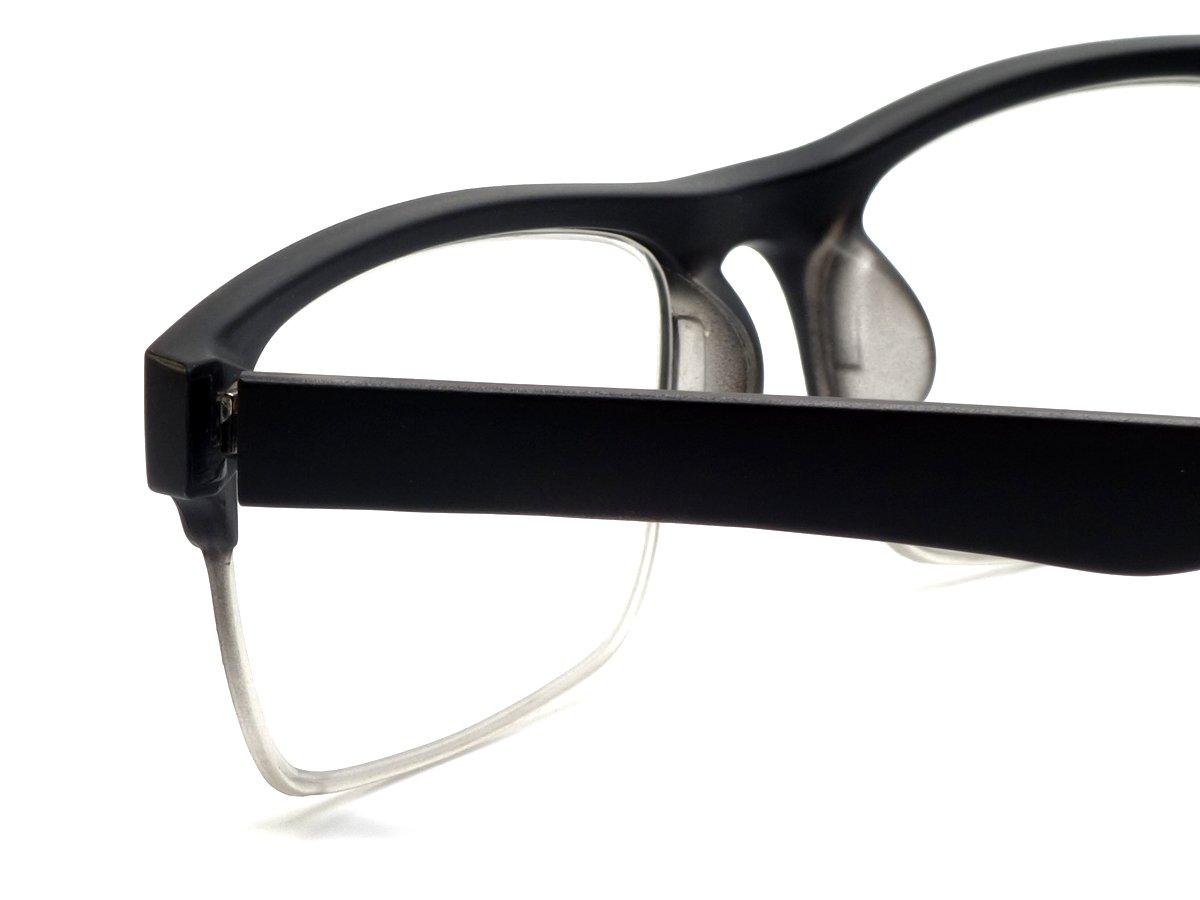 Fuisetaea Fuisetaea Retro Bifocal Reading Glasses +1.50 Strength Round Frame Bifocal Readers Eyeglasses