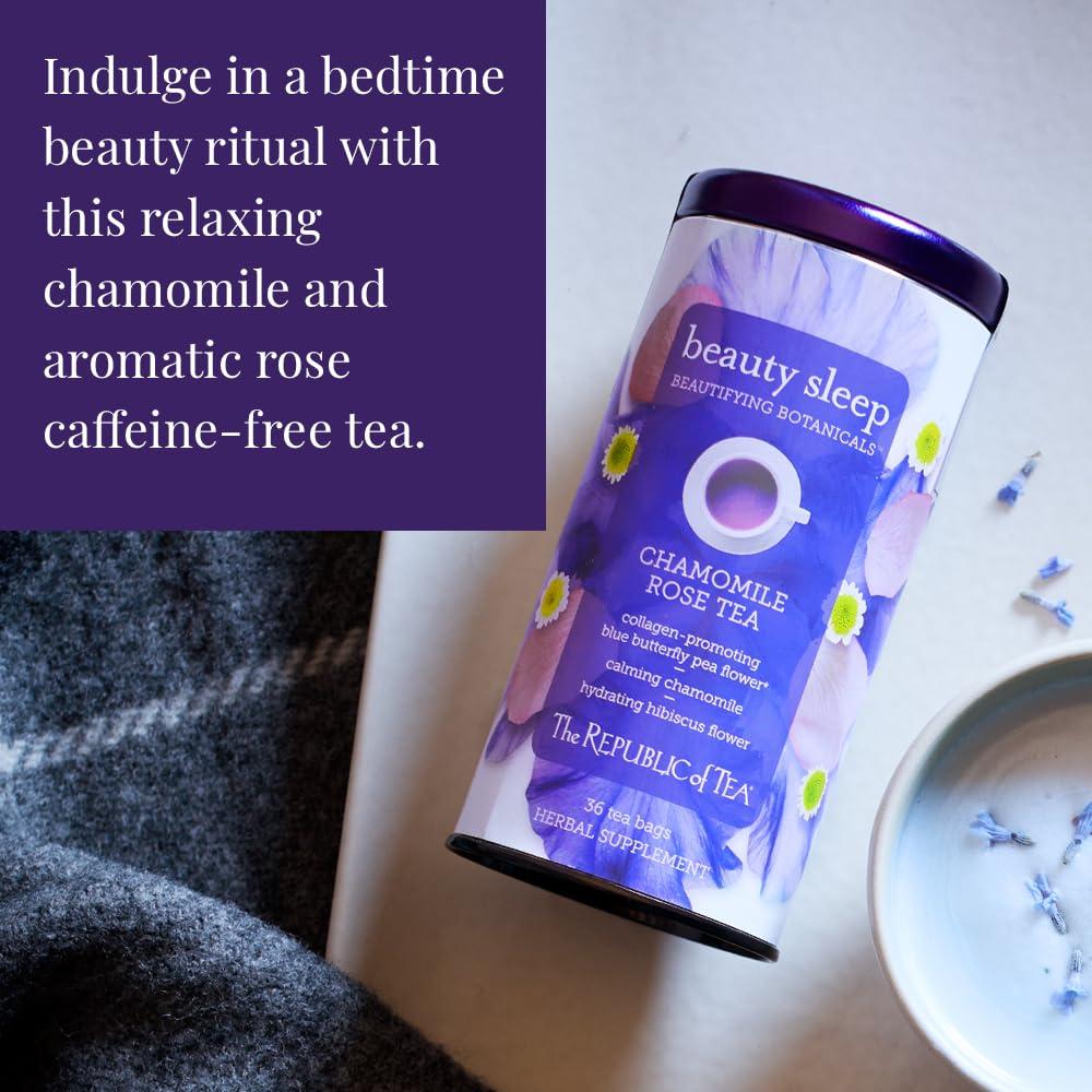 The Republic of Tea The Republic of Tea Beautifying Botanicals® Beauty Sleep Chamomile Rose Herbal Tea Bags (36 count)