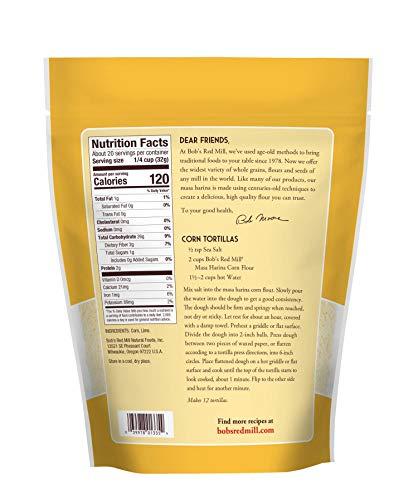 Bob's Red Mill Bob's Red Mill Golden Masa Harina Corn Flour, 22 Oz