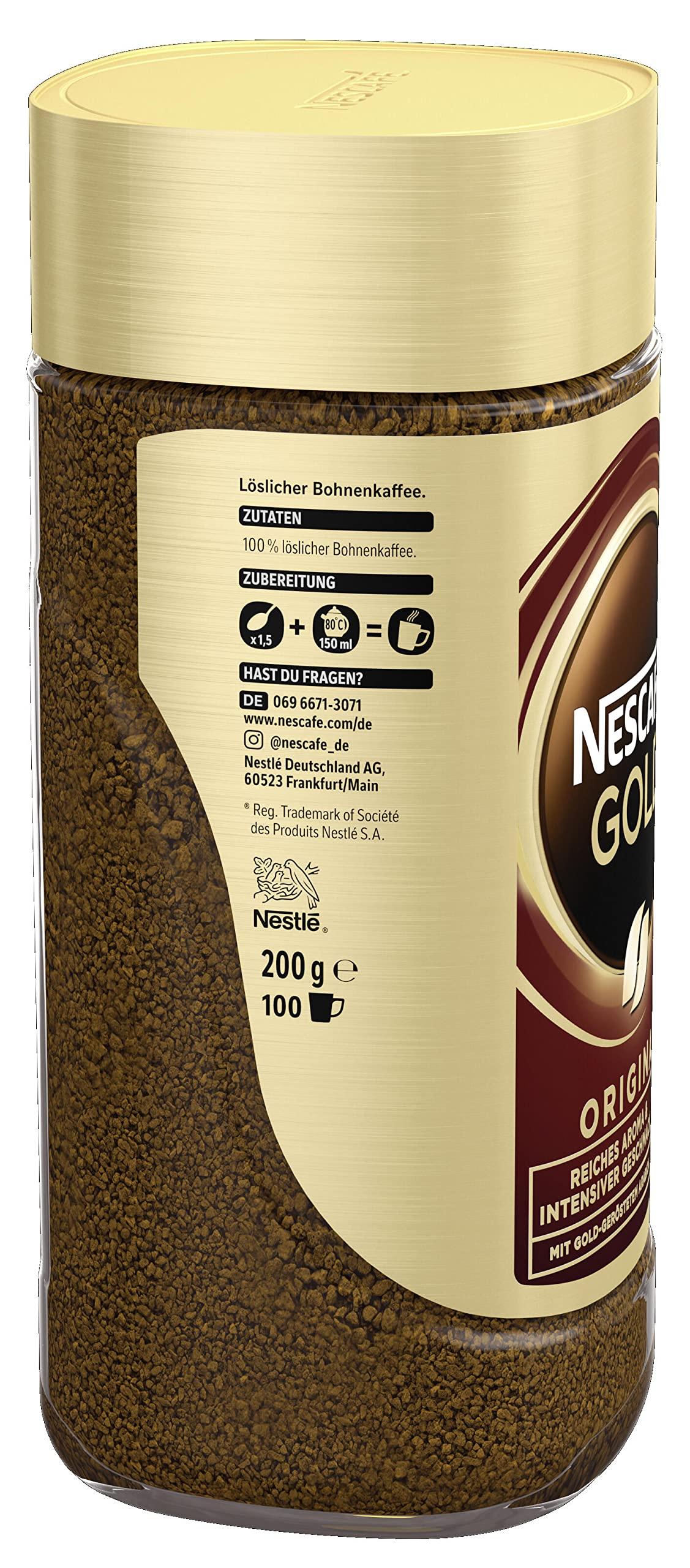 NESCAF Nescaf Gold Original 200g/7oz, Original, 7 Ounce