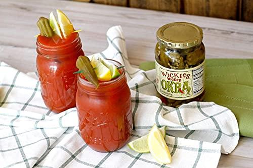 Wickles Wickles Wicked Okra, 16 OZ (Pack of 1)