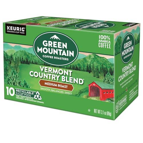 Green Mountain Coffee Roasters Green Mountain Coffee Roasters Vermont Country Blend Keurig Single-Serve K-Cup Pods, Medium Roast Coffee, 60 Count (6 Packs of 10)