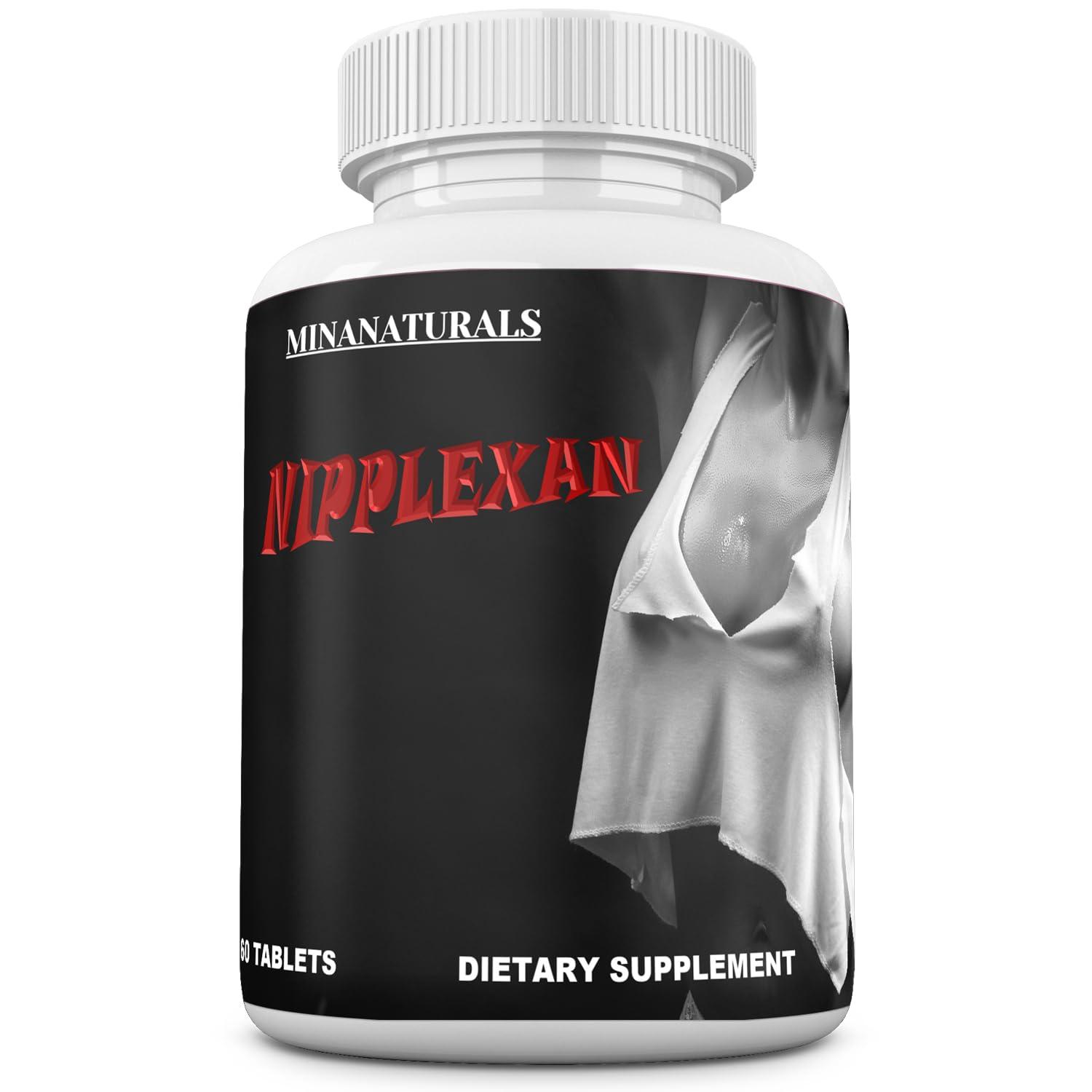 MINANATURALS MINANATURALS NIPPLEXAN Natural Nipple Enlargement. Get Bigger Nipples and Fuller Breasts Grow Round, Full and Sensitive Nipples. 60 Tablets