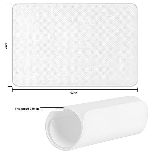 GADEBAO GADEBAO Shoe Sole Protector, 4 Pcs Self Adhesive Shoe Bottom Protector for High Heels, Silicone Anti Slip Shoe Grips on Bottom of Shoes, Sole Guard Non Slip Pads for Shoes (Medium, 6\" by 4\", Clear)